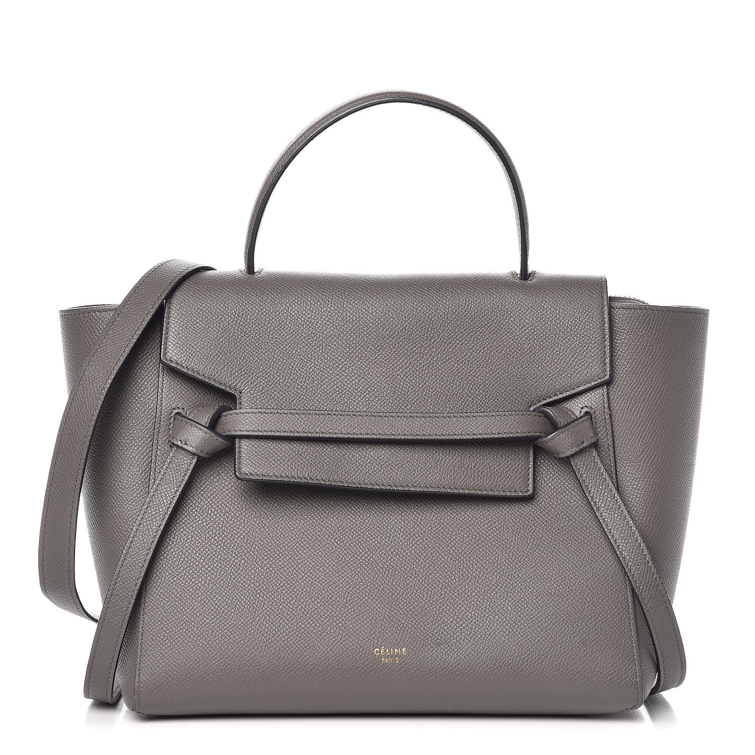 Celine Baby Grained Calfskin Micro Belt Bag Grey 1 of 9
