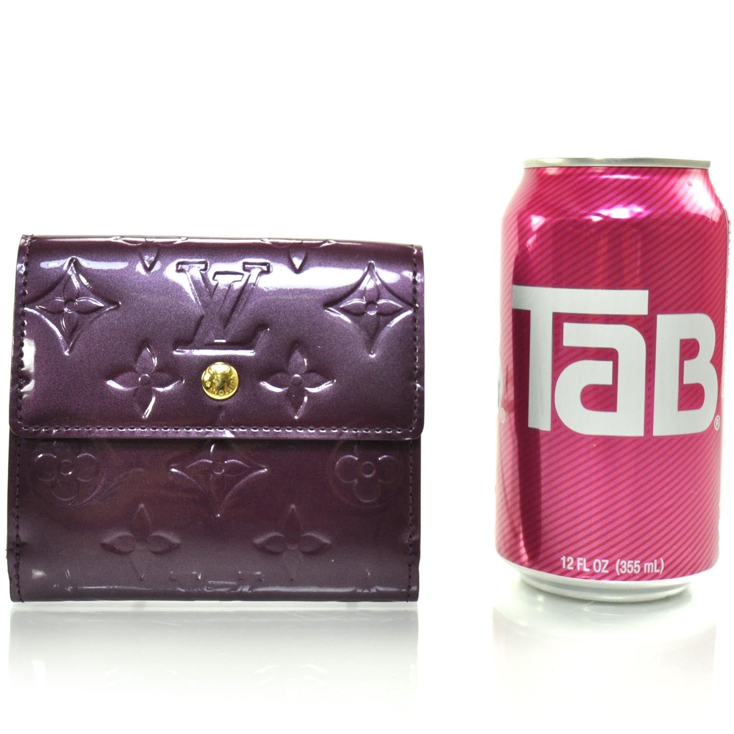 Louis Vuitton Vernis Elise Wallet Violet 2 of 9