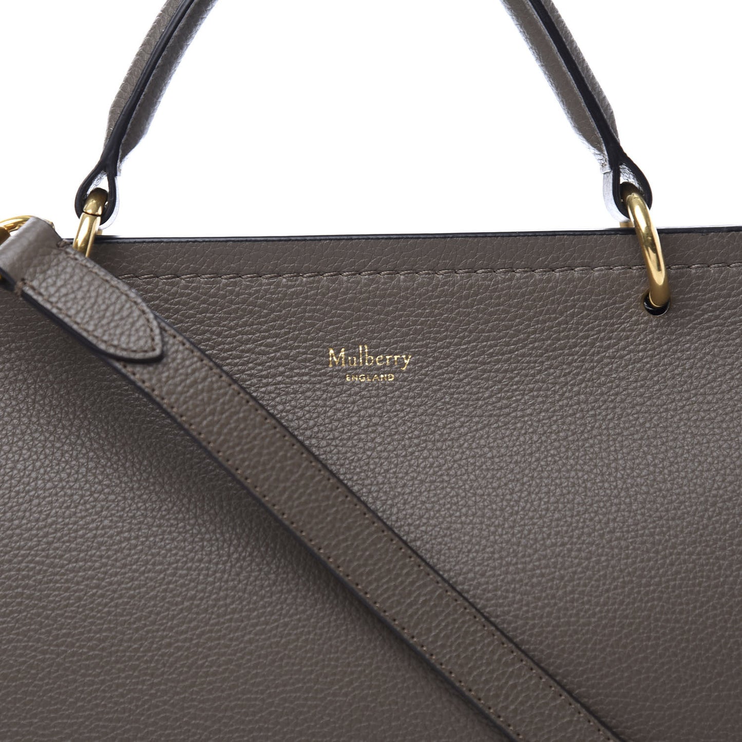 Natural Grain Amberley Satchel Mole Grey