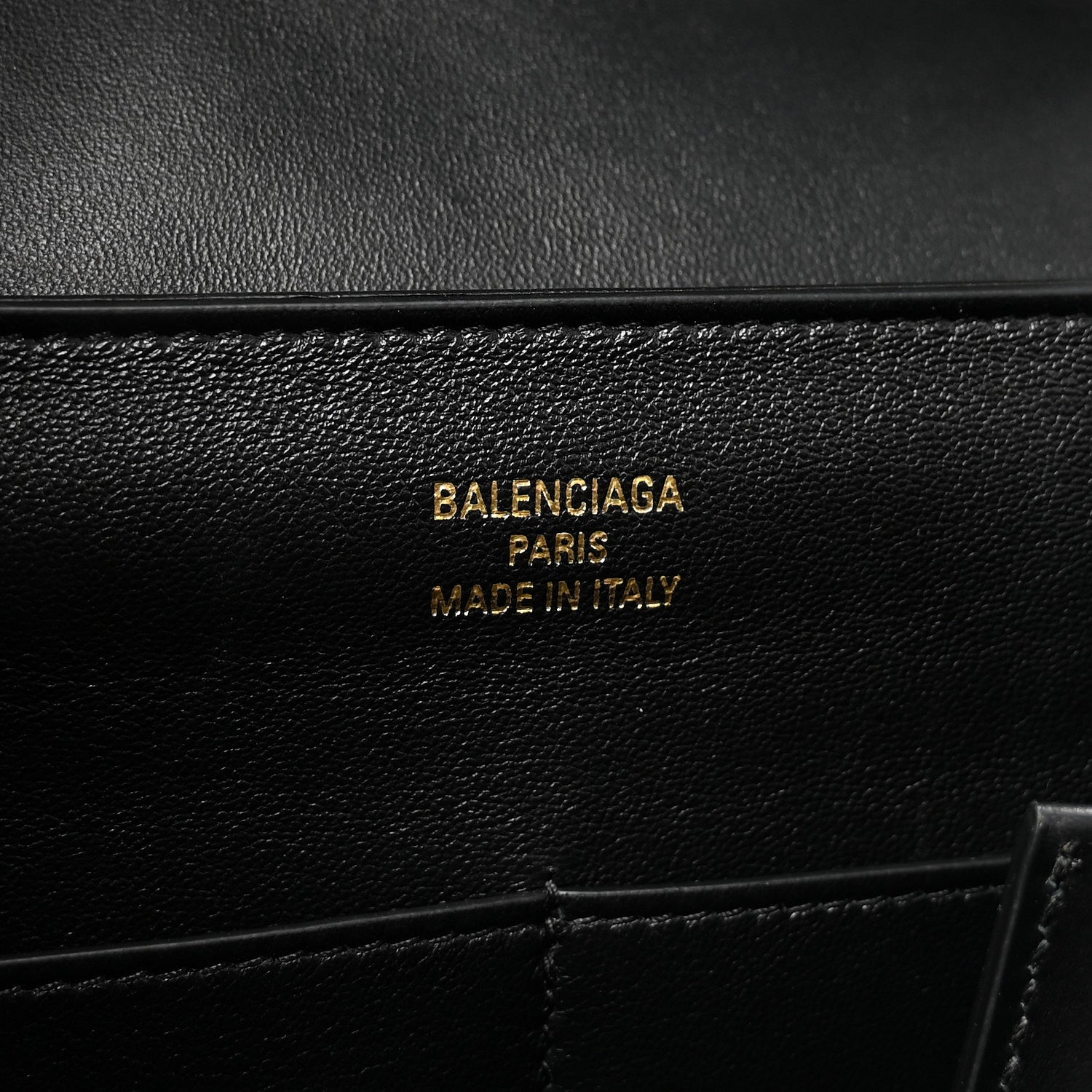 Balenciaga Natural Smooth Calfskin Medium Nano Top Handle Handbag Black 6 of 9