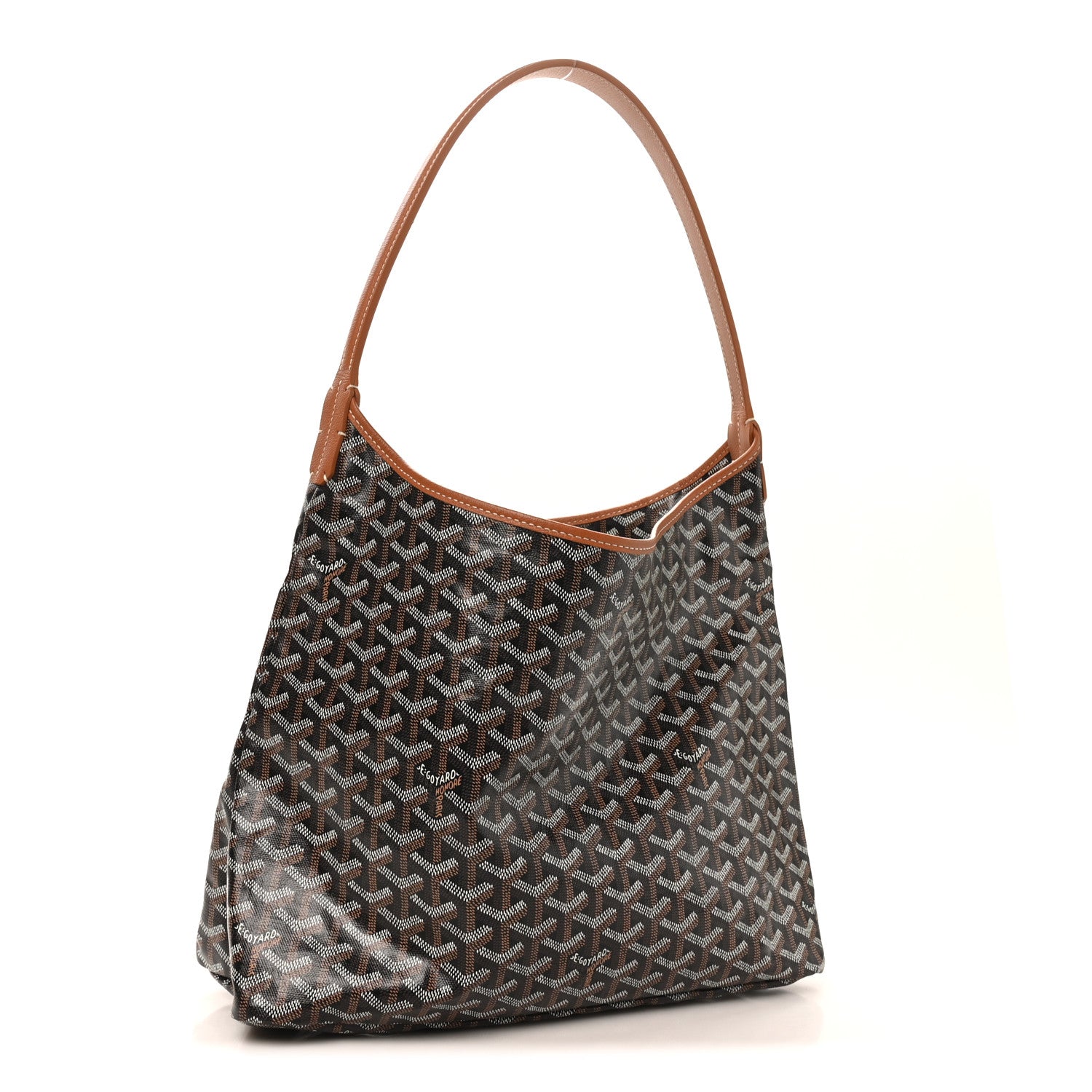 Goyard Goyardine Boheme Hobo Black Gold 4 of 11