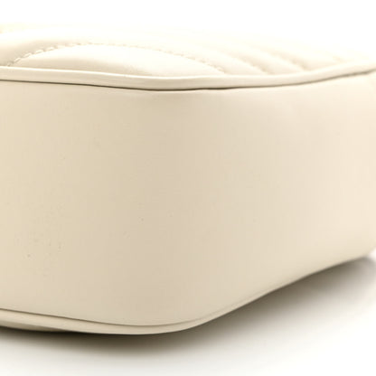 Saint Laurent Calfskin Matelasse Monogram Lou Camera Bag Crema Soft 10 of 10