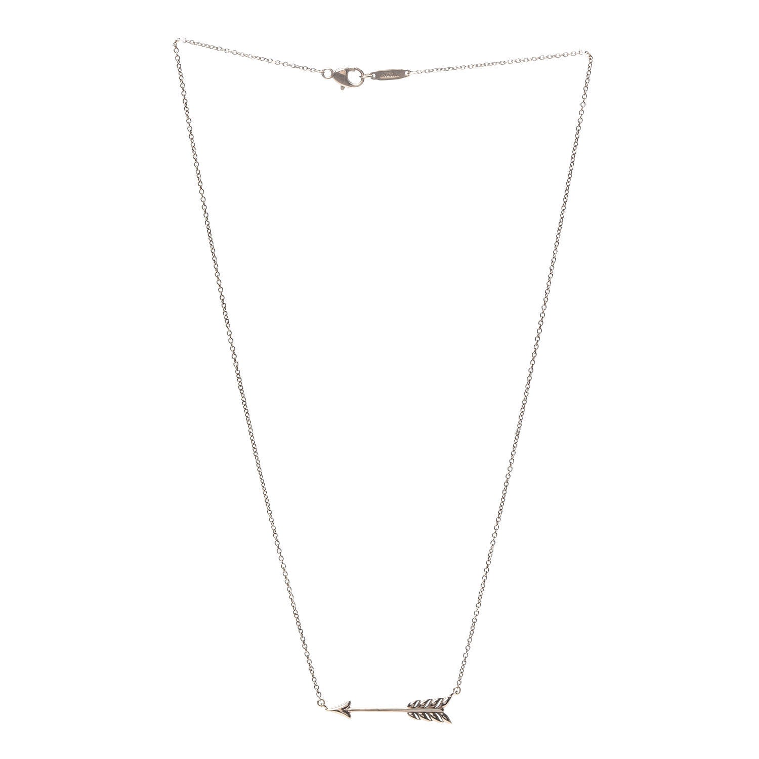 Tiffany Rubedo Arrow Pendant Necklace 3 of 5