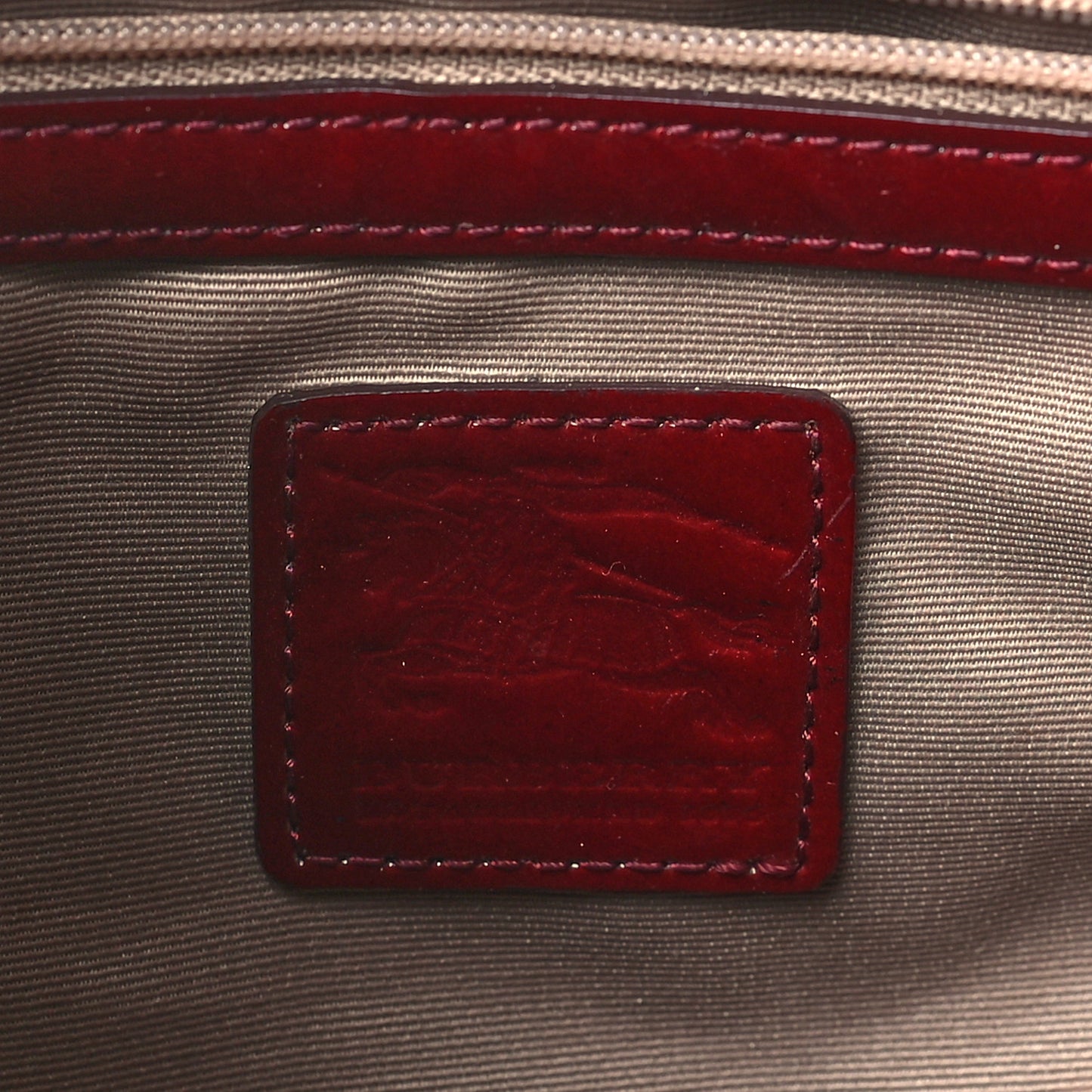 Patent Nova Check Chester Bowling Bag Raspberry Sorbet