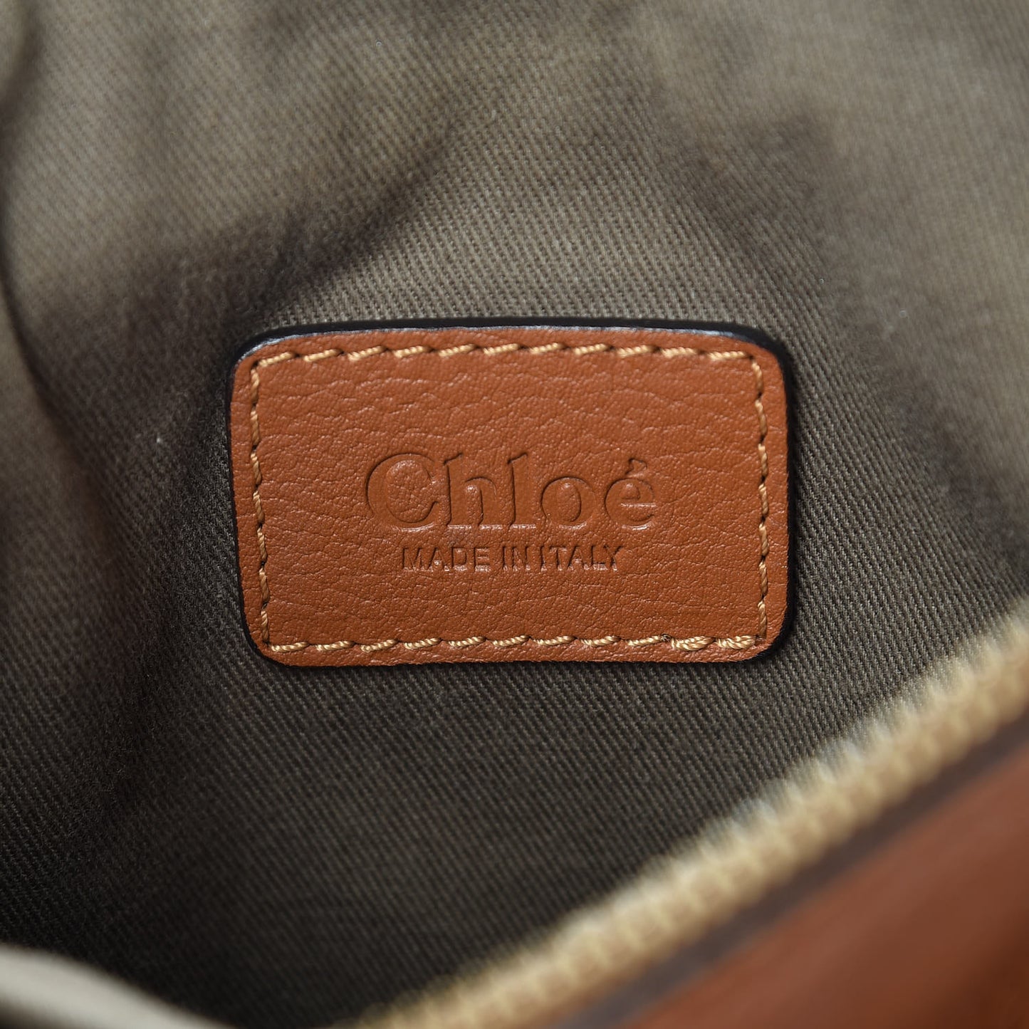 Calfskin Mini Marcie Satchel Tan