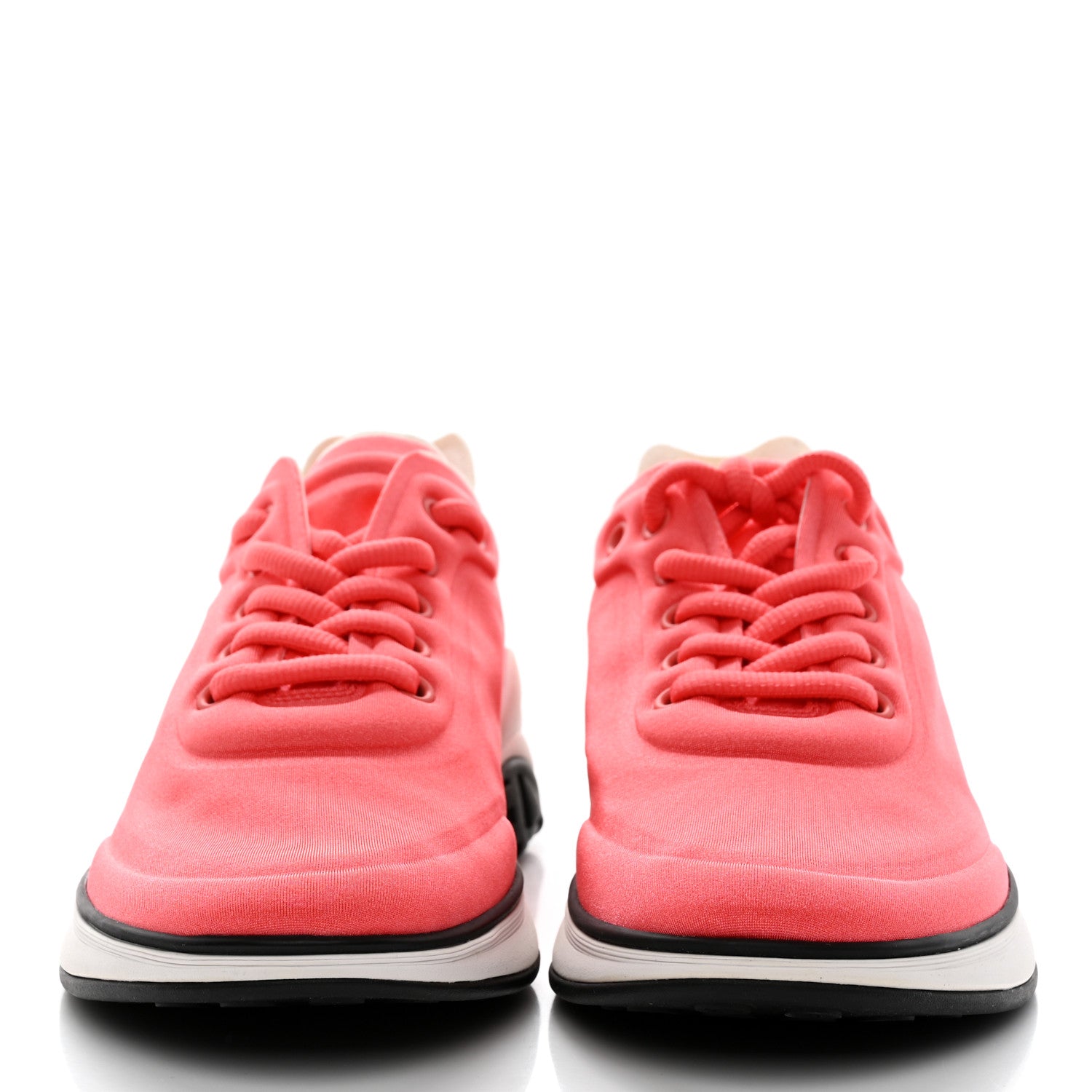 Chanel Lycra CC Sneakers 37 Orange 2 of 9