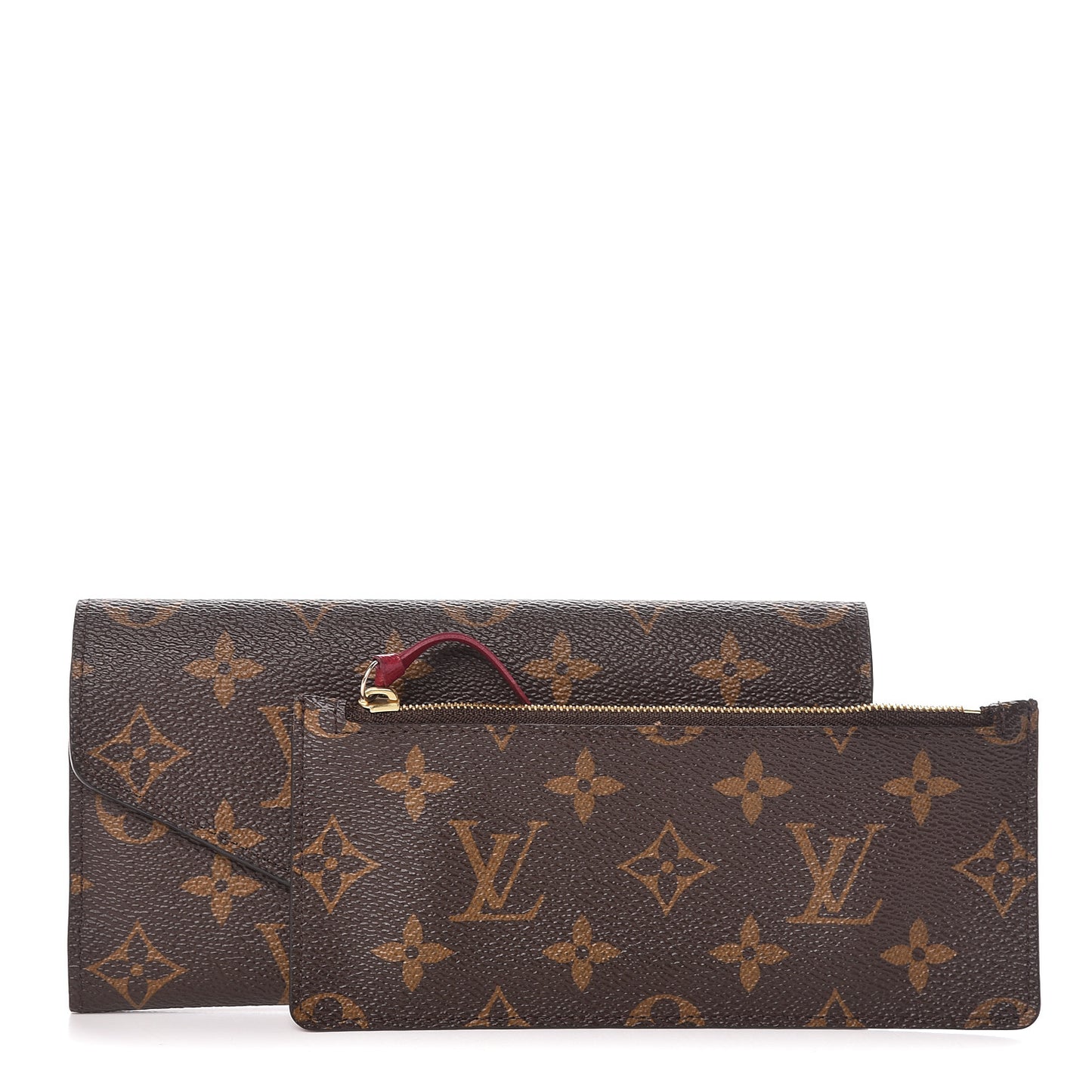 Monogram Josephine Wallet Fuchsia