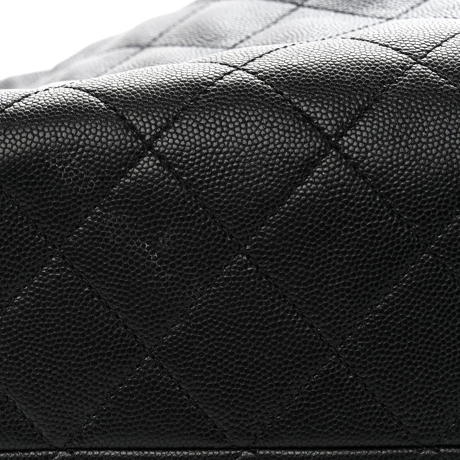 Chanel Caviar Quilted Medium Chanel 25 Handbag Black 9 of 10
