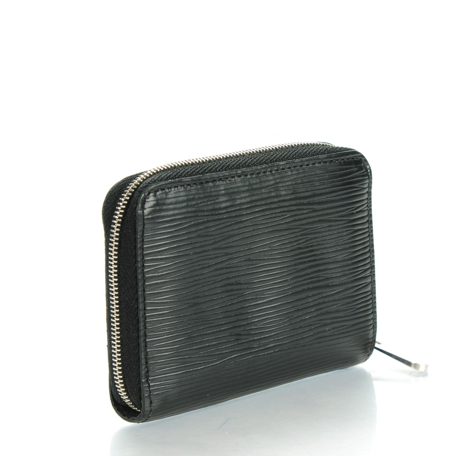 Louis Vuitton Epi Zippy Coin Purse Black 3 of 7