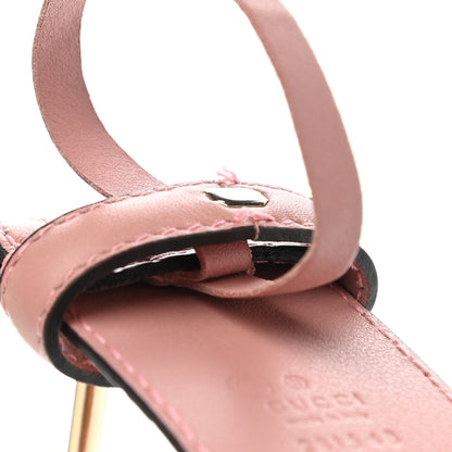 Gucci Soft Microguccissima Margaux Calfskin Belt 85 34 Soft Pink 6 of 6
