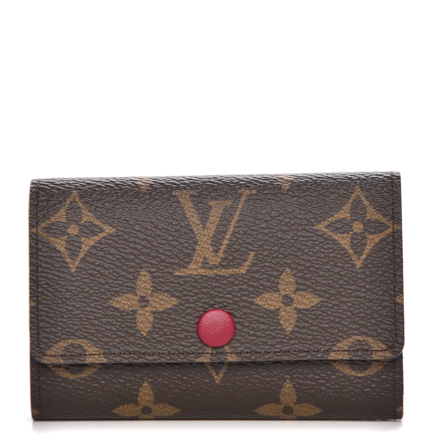 Monogram 6 Key Multicles Holder Fuchsia