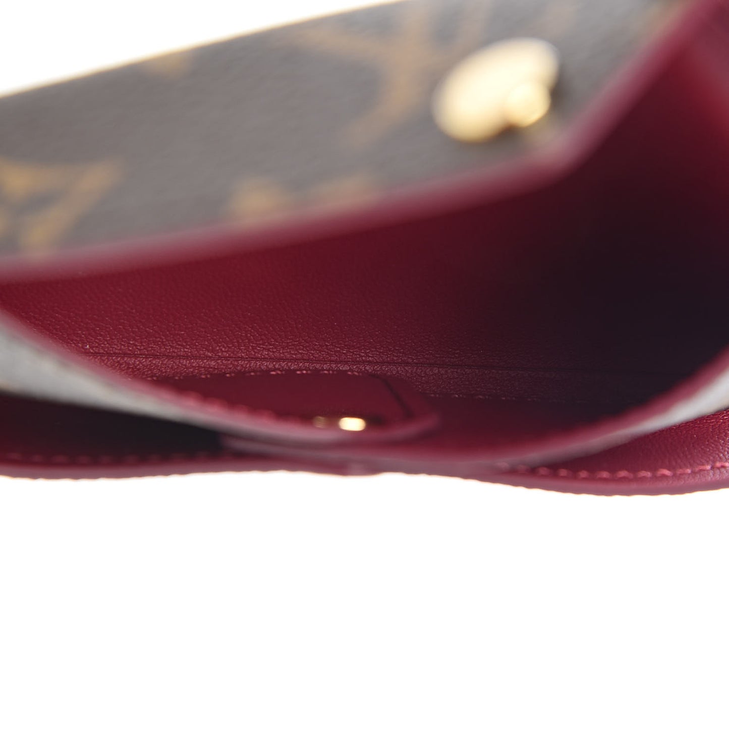 Monogram Small Kirigami Pochette Insert Fuchsia
