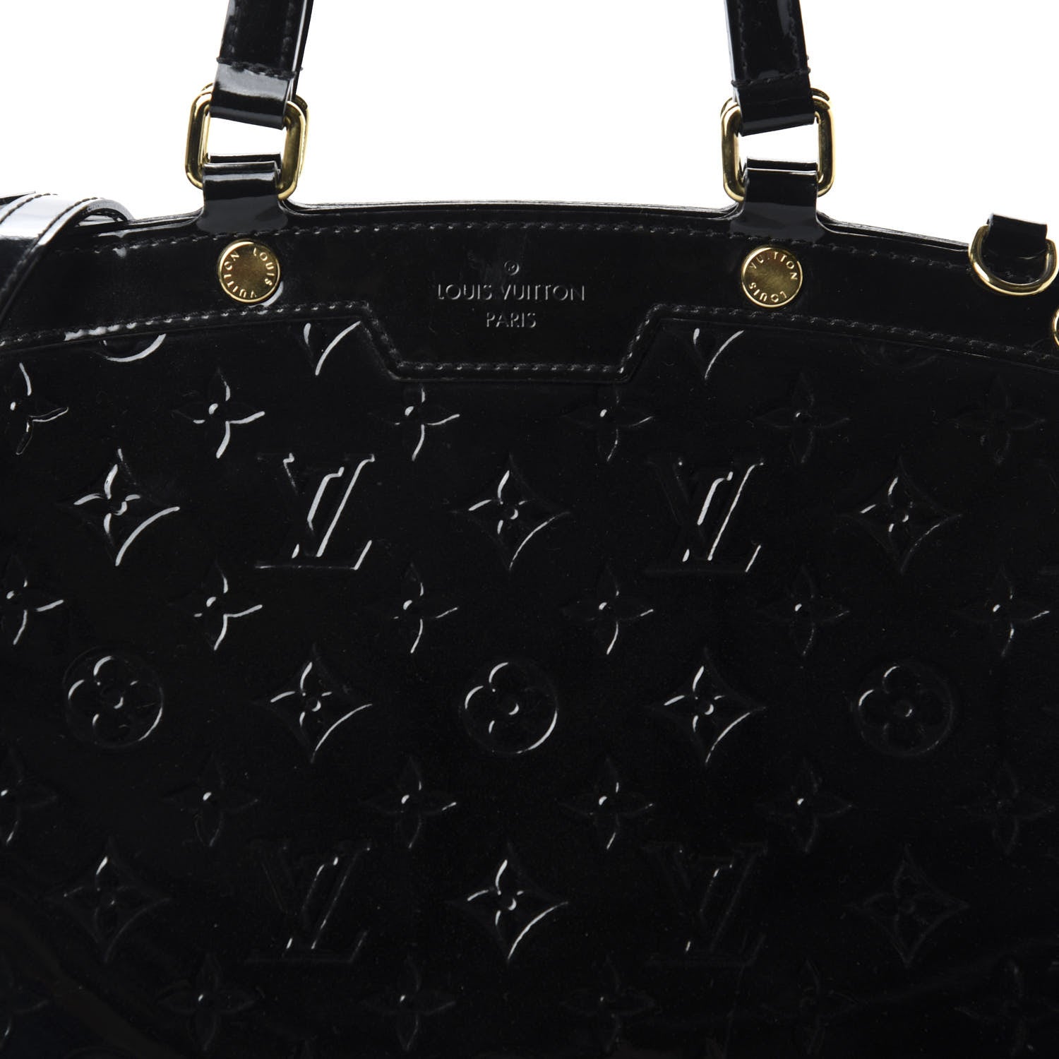 Louis Vuitton Vernis Brea MM Black 11 of 11