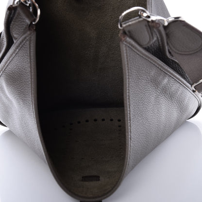 Hermes Taurillon Clemence Evelyne III TGM Etain 5 of 7