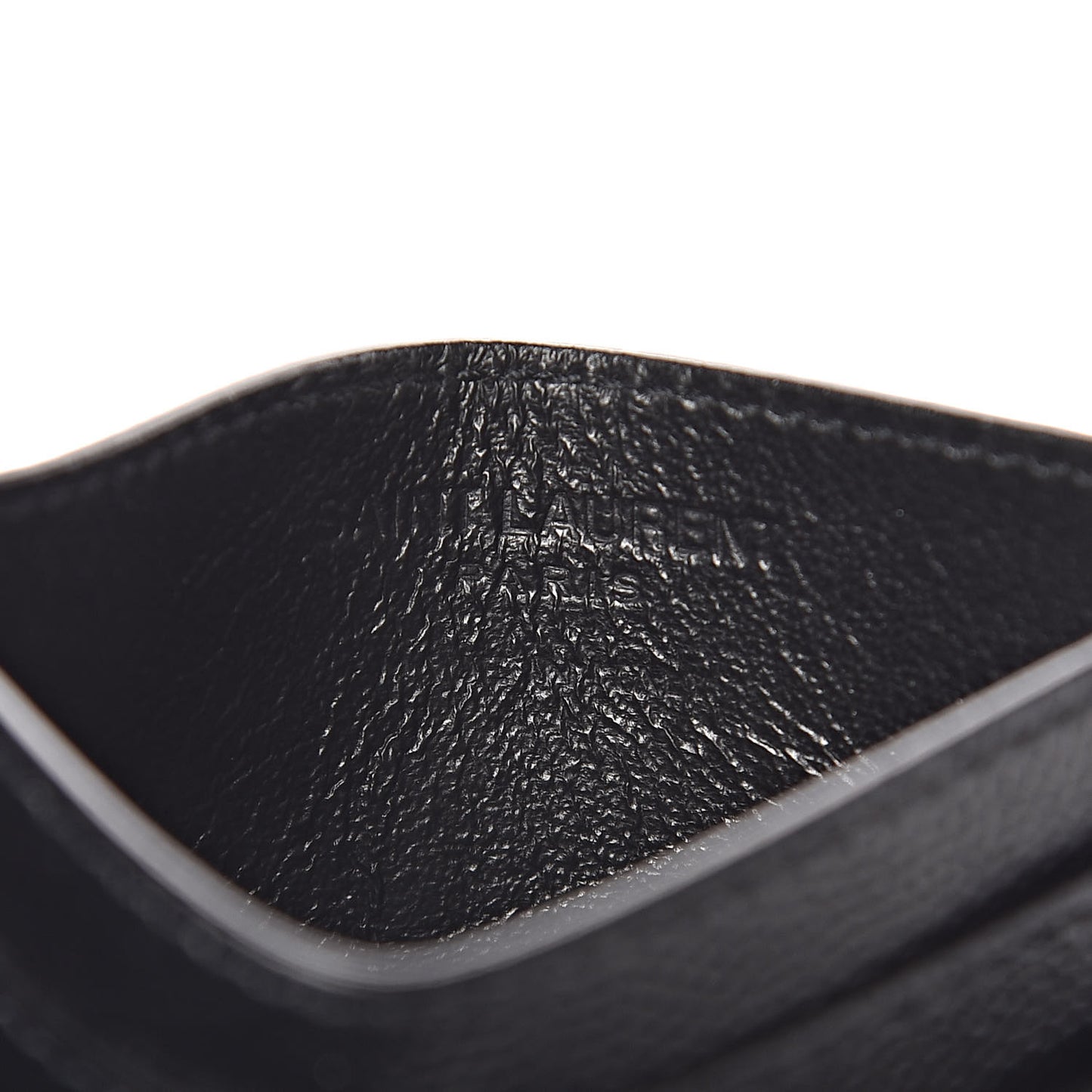 Grain de Poudre Musical Notes Credit Card Case Black