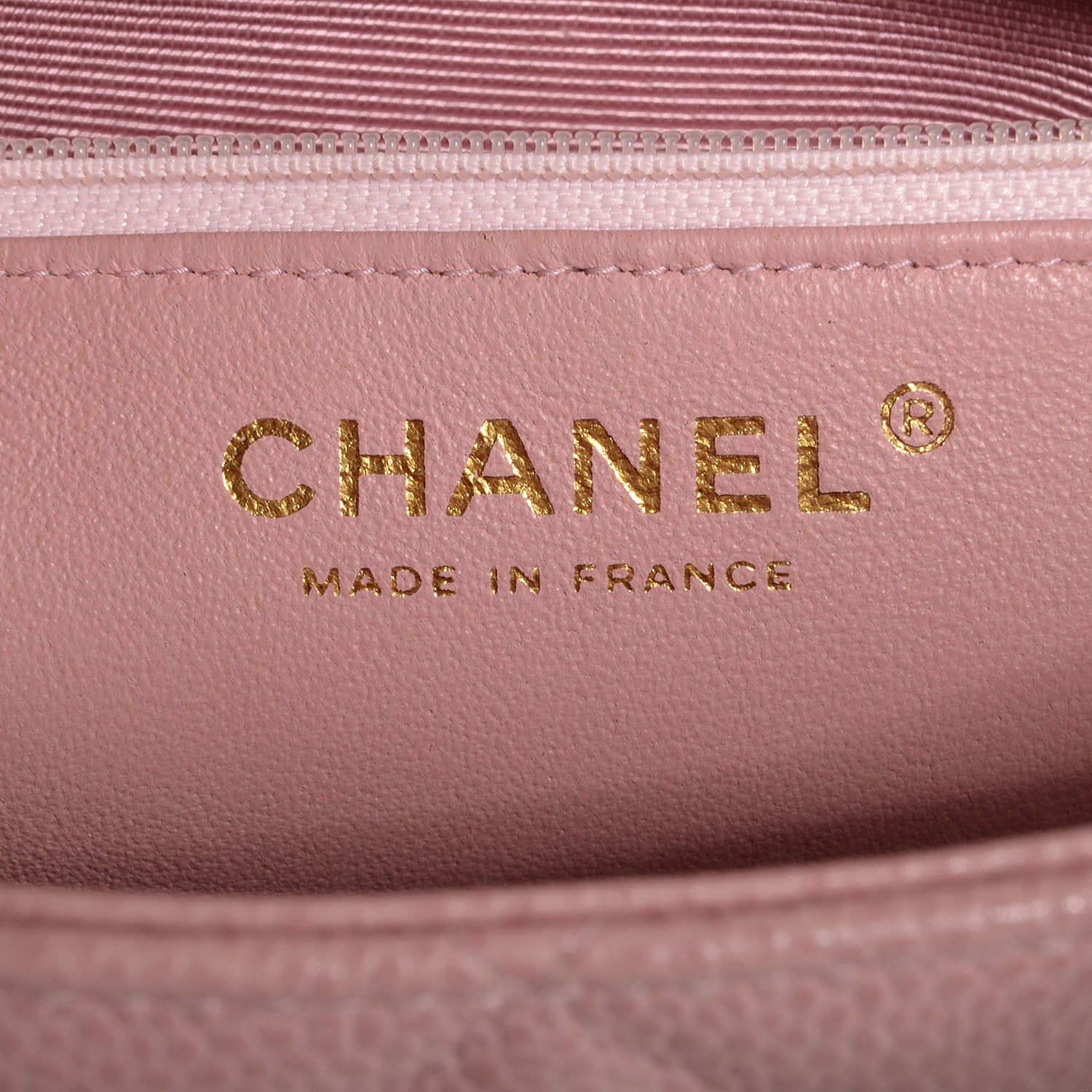 Chanel Caviar Medallion CC Tote Light Pink 13 of 14