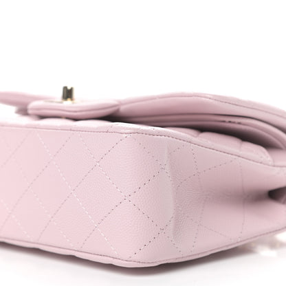 Chanel Caviar Quilted Small Double Flap Light Pink 9 of 11