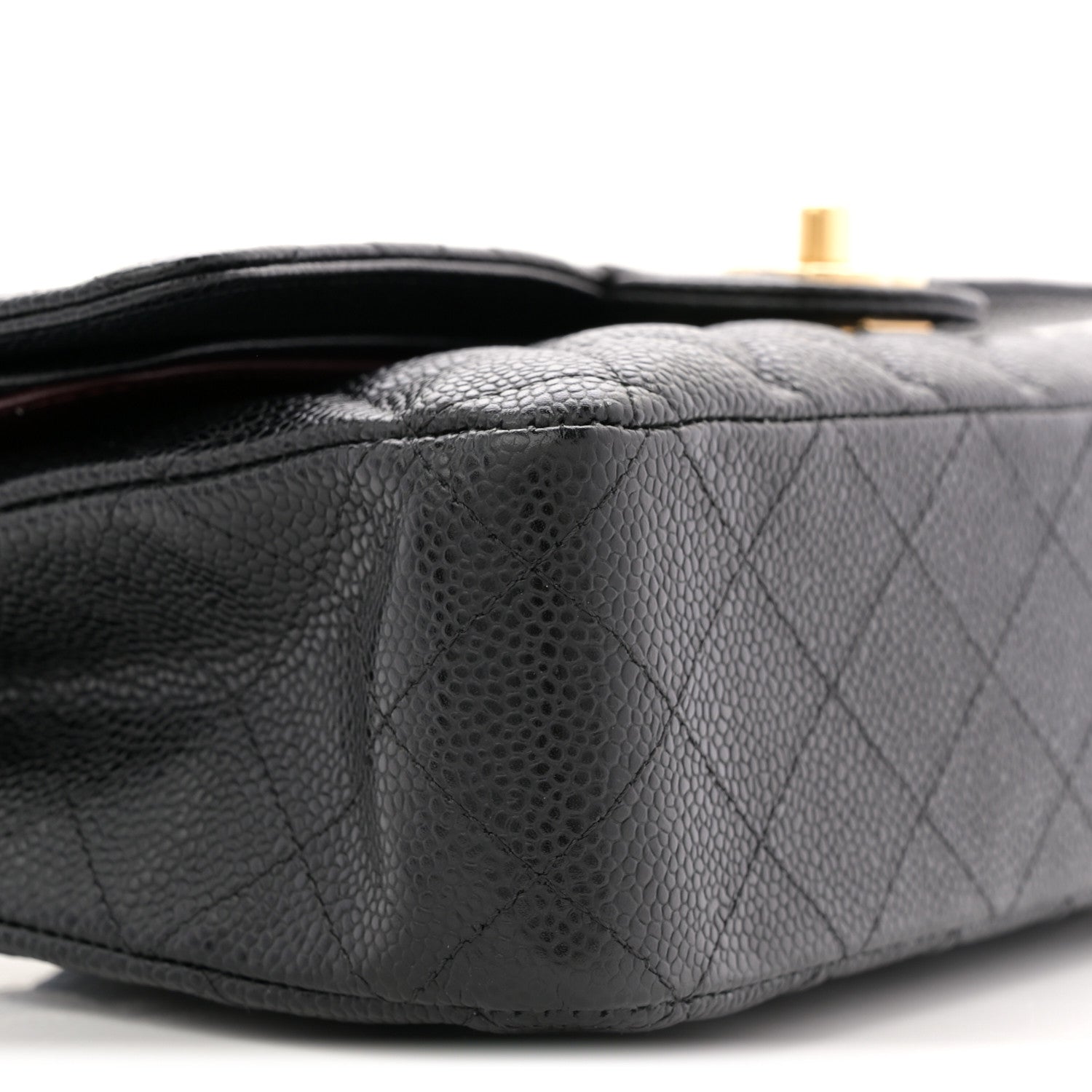 Chanel Caviar Quilted Medium Double Flap Black 9 of 11