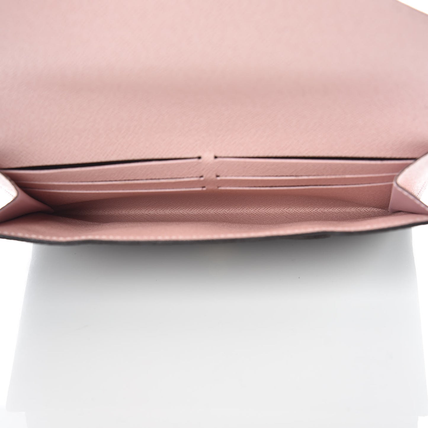 Monogram Jeanne Wallet Rose Ballerine