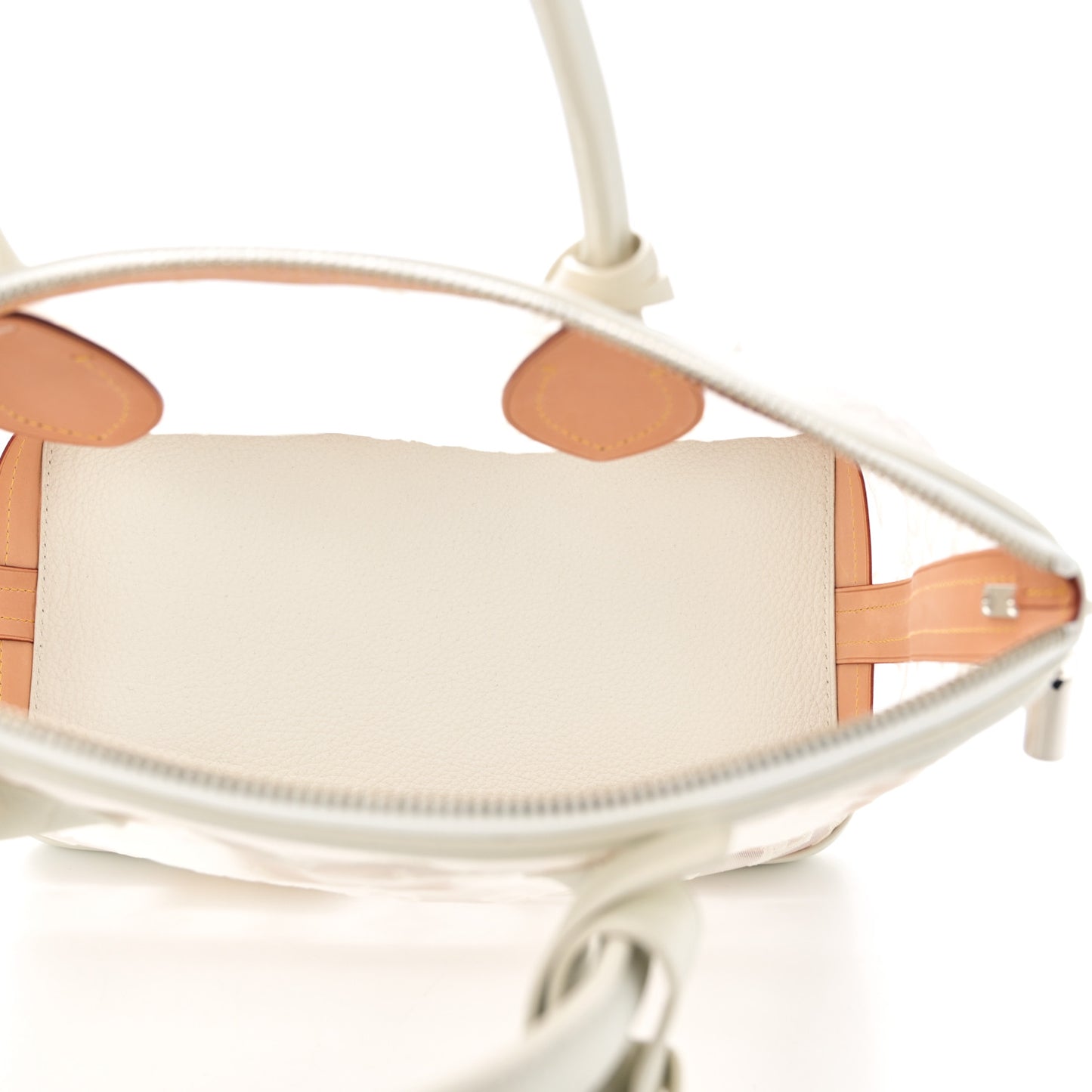 Monogram Transparence Lockit White