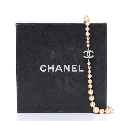 Chanel Pearl CC Short Necklace Silver 6 of 6