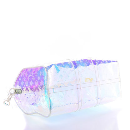 Louis Vuitton PVC Monogram Keepall Bandouliere 50 Iridescent Prism 3 of 7
