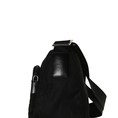 Prada Nylon Vela Messenger Bag Black 12 of 14