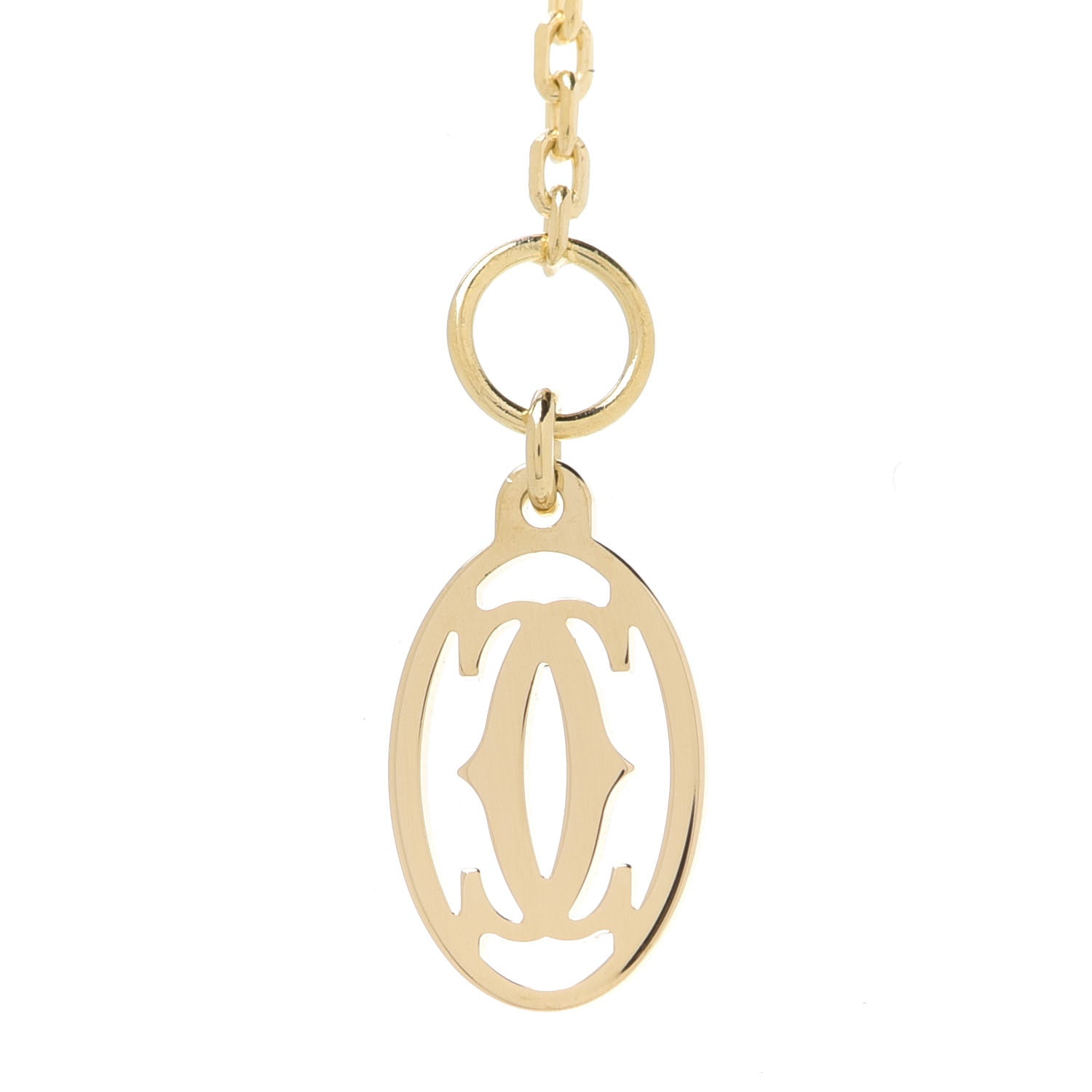Cartier 18K Yellow Gold Diamond XS D'Amour Pendant Necklace 5 of 8