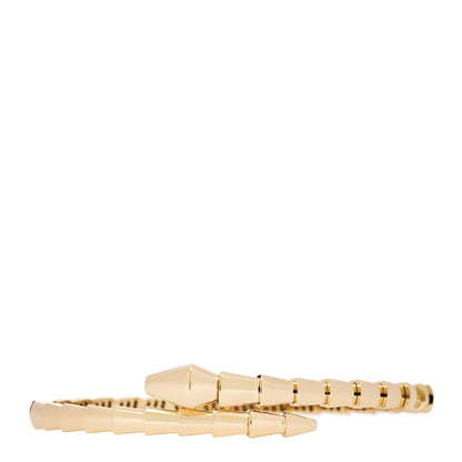 Bulgari 18K Yellow Gold Serpenti Viper Bracelet M 1 of 4