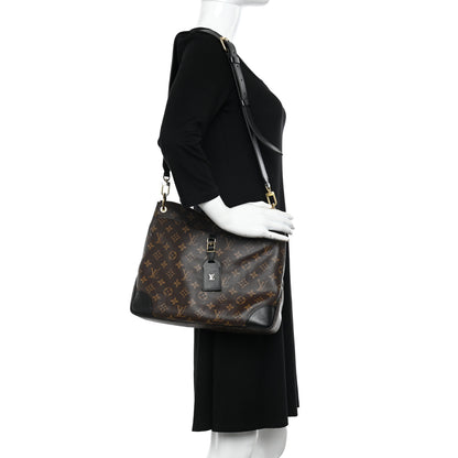 Louis Vuitton Monogram Odeon MM Black 2 of 11