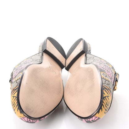 Gucci GG Supreme Monogram Bengal Princetown Slippers 38.5 Multi 7 of 11