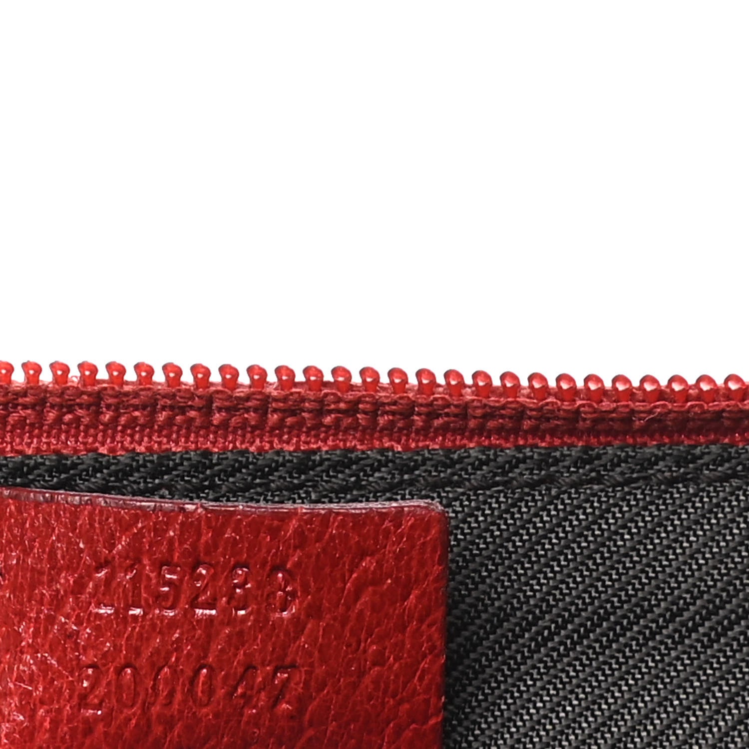 Gucci Monogram Cosmetic Case Red 7 of 13