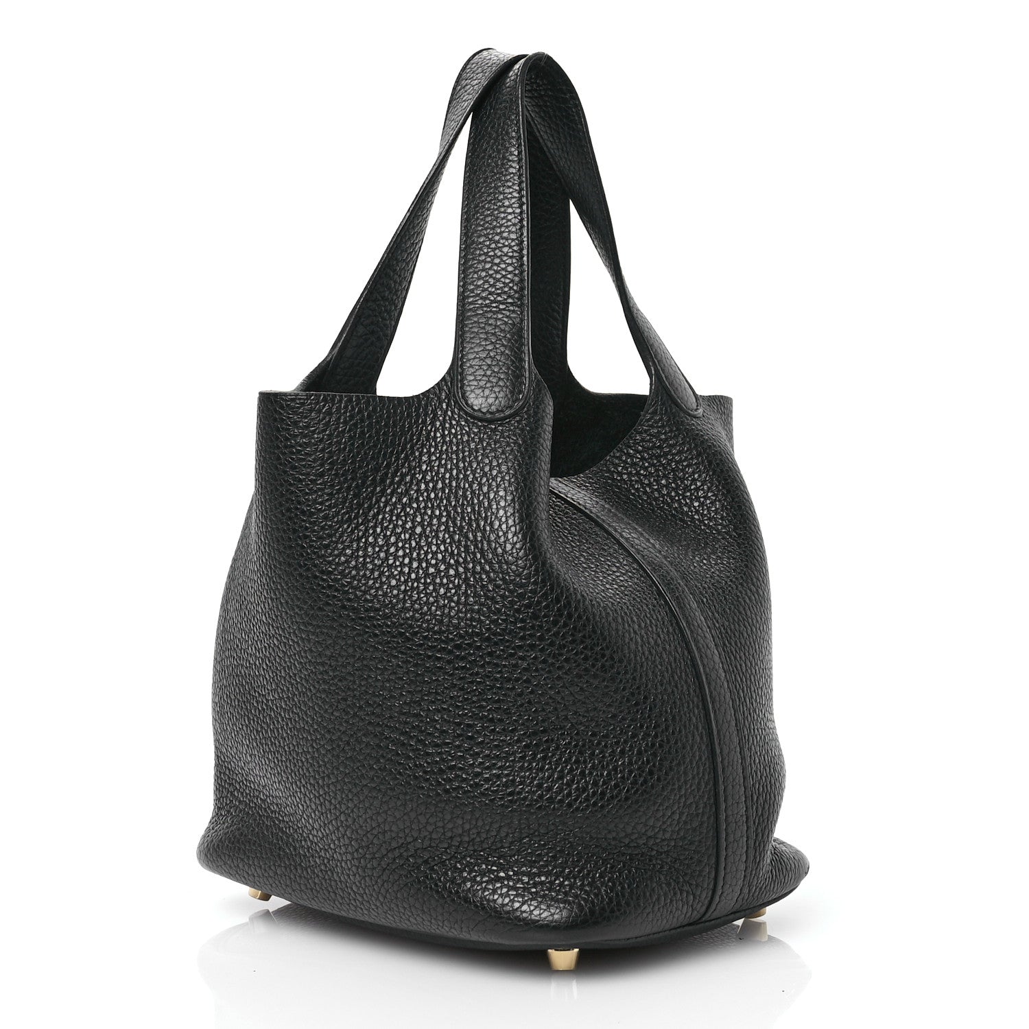 Hermes Taurillon Clemence Picotin Lock 18 PM Black 3 of 12