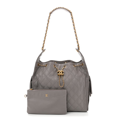 Chanel Caviar Quilted Medium Chanel 25 Handbag Dark Grey 3 of 11