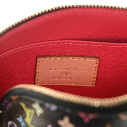 Louis Vuitton Monogram Multicolor Cosmetic Pouch Black Grenade 6 of 6