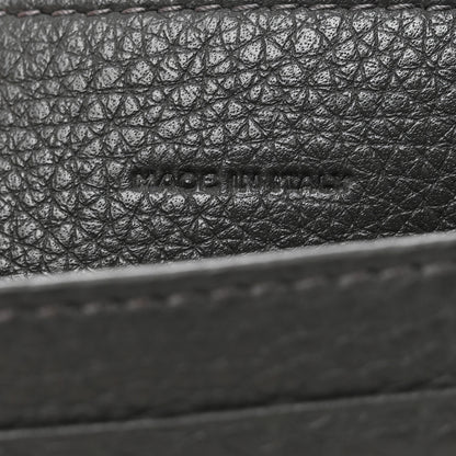 Fendi Cuoio Romano Selleria Mini Peekaboo Clutch Wallet Black 7 of 10