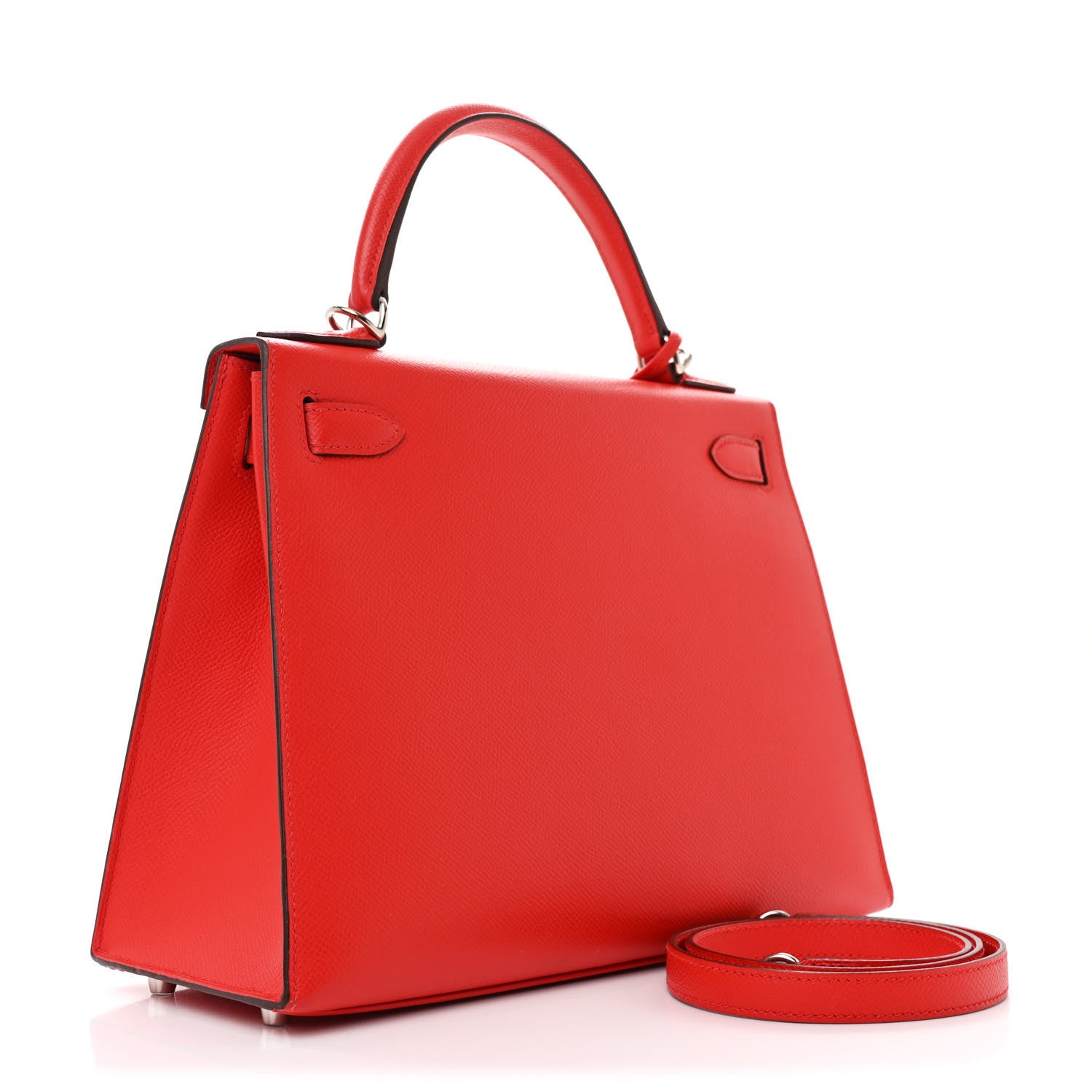 Hermes Epsom Kelly Sellier 28 Rouge de Coeur 3 of 12