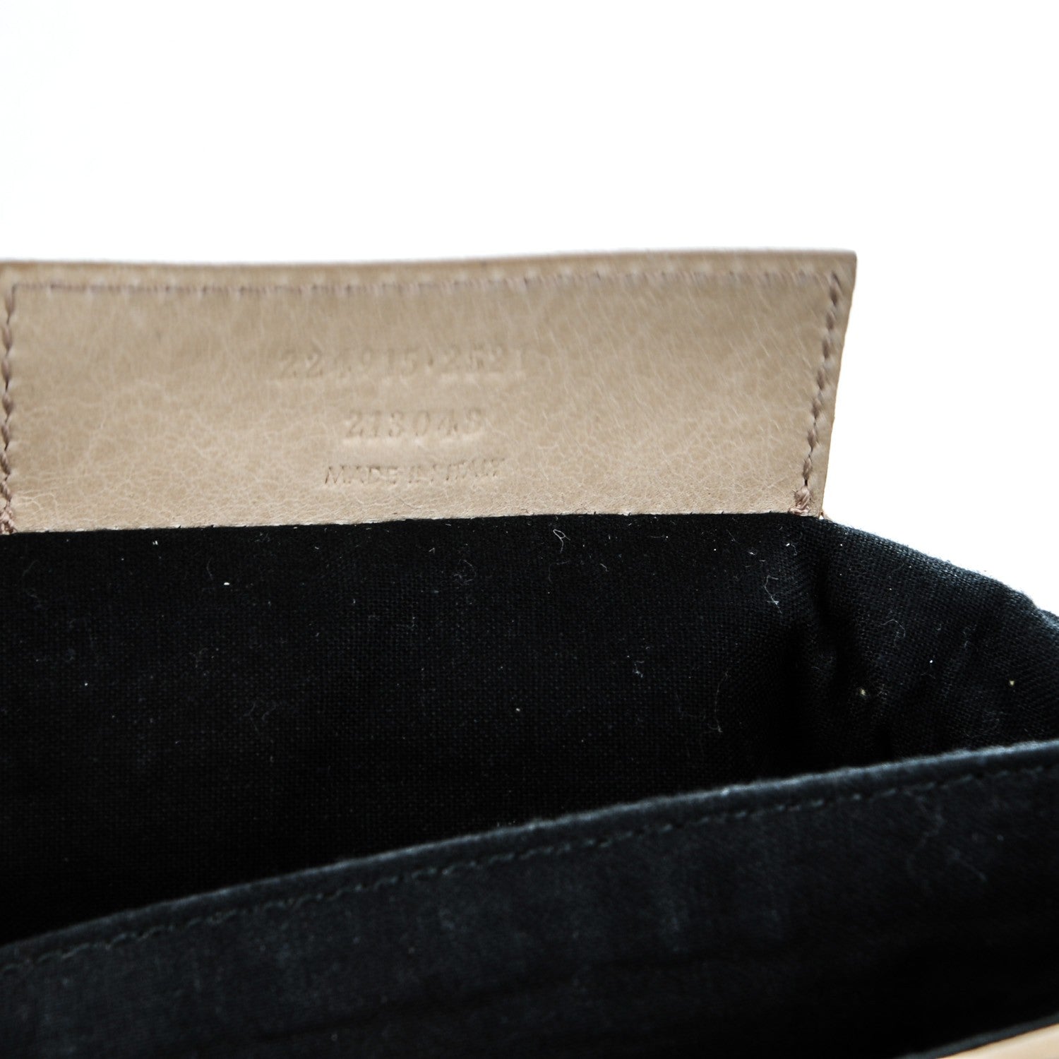 Balenciaga Agneau Classic Hardware Envelope Clutch Sahara 7 of 7