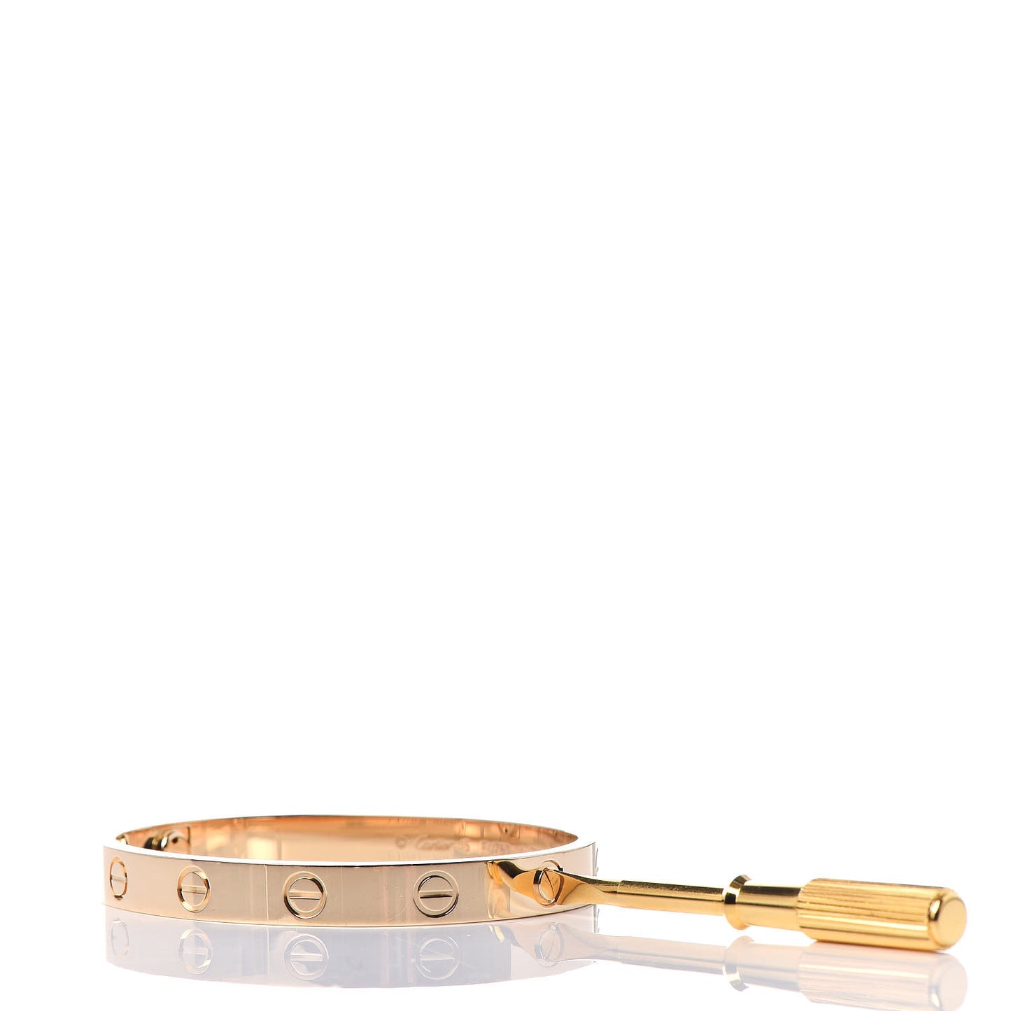 18K Yellow Gold LOVE Bracelet 15