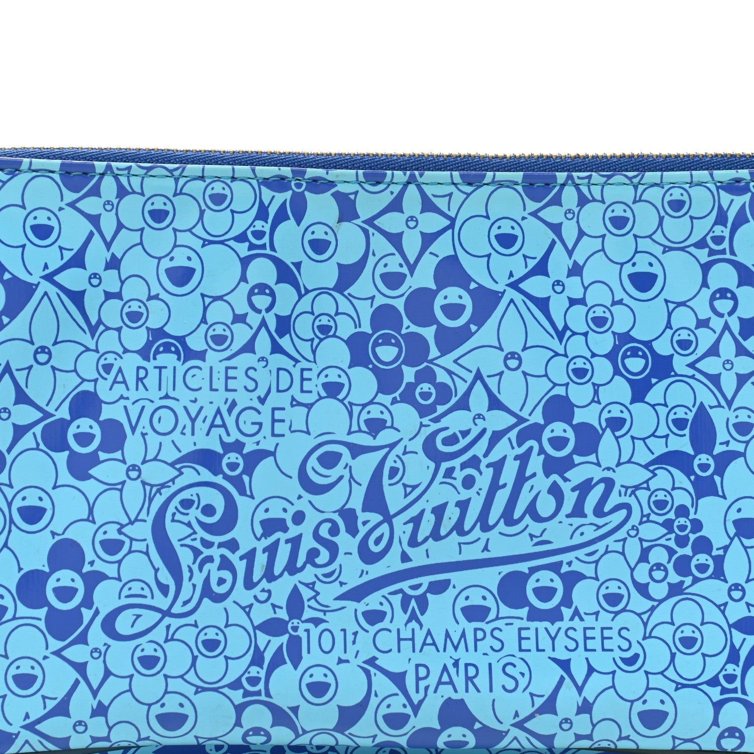 Louis Vuitton Cosmic Blossom Pochette Accessories Blue 16 of 18