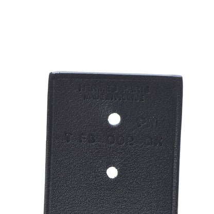 Hermes Chamonix Tadelakt Illusion Bracelet PM Bleu Saphir Black 5 of 8