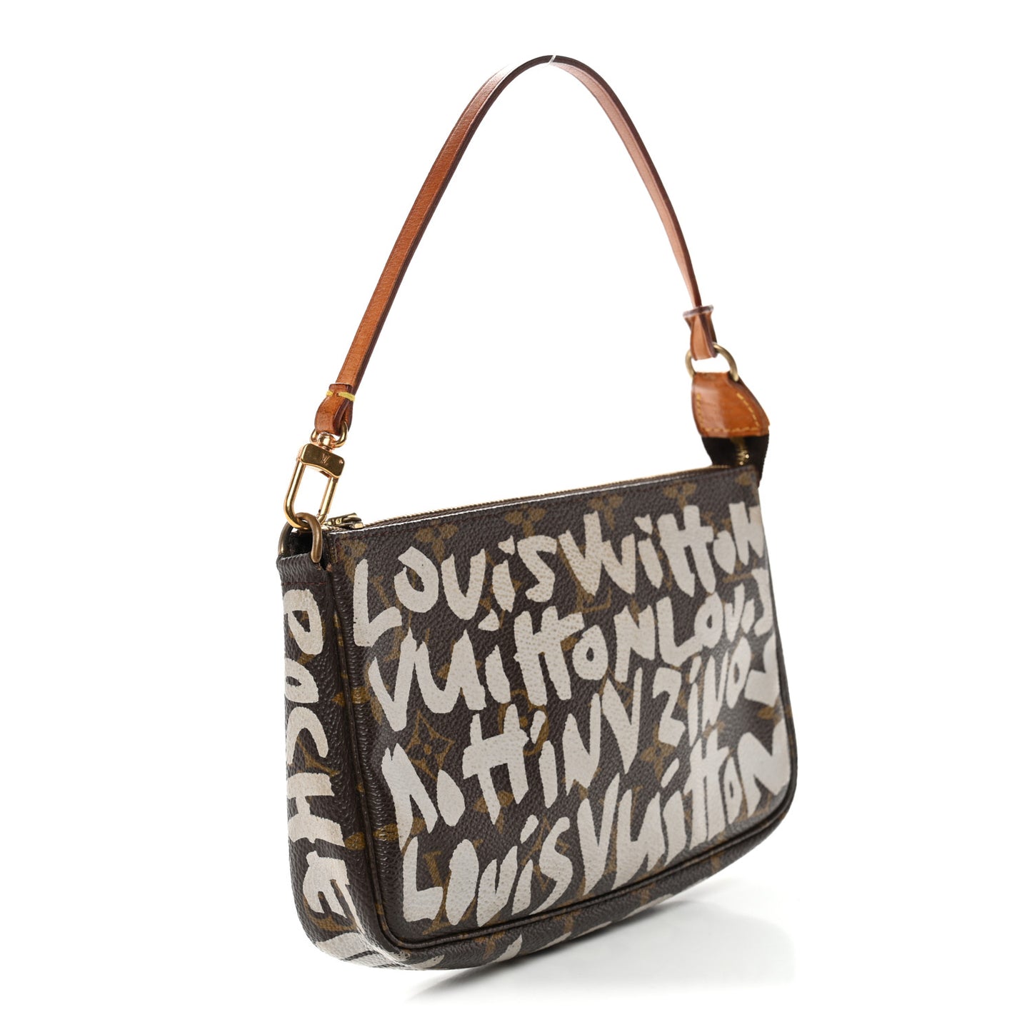 Monogram Graffiti Pochette Accessories Silver
