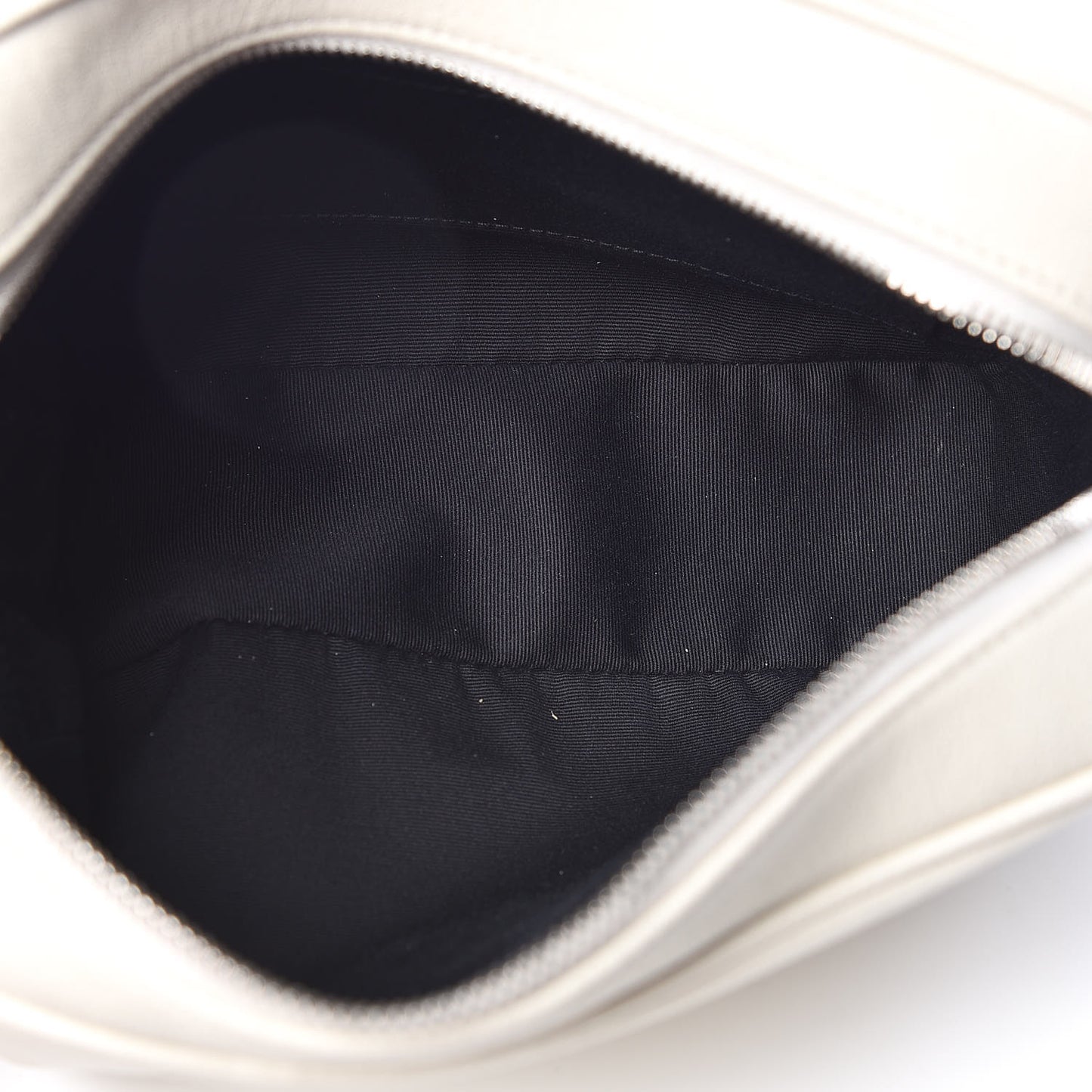 Lambskin Monogram Small Lou Camera Bag Icy White