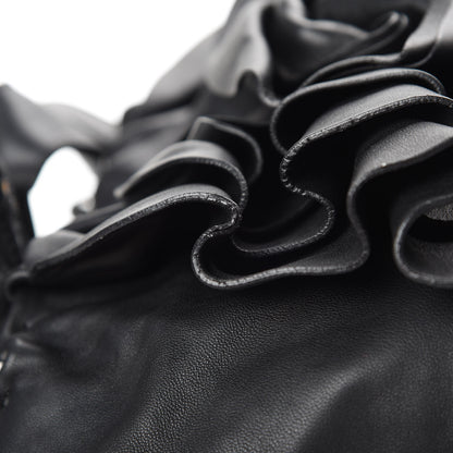 Valentino Garavani Nappa Pleated Tote Black 17 of 17