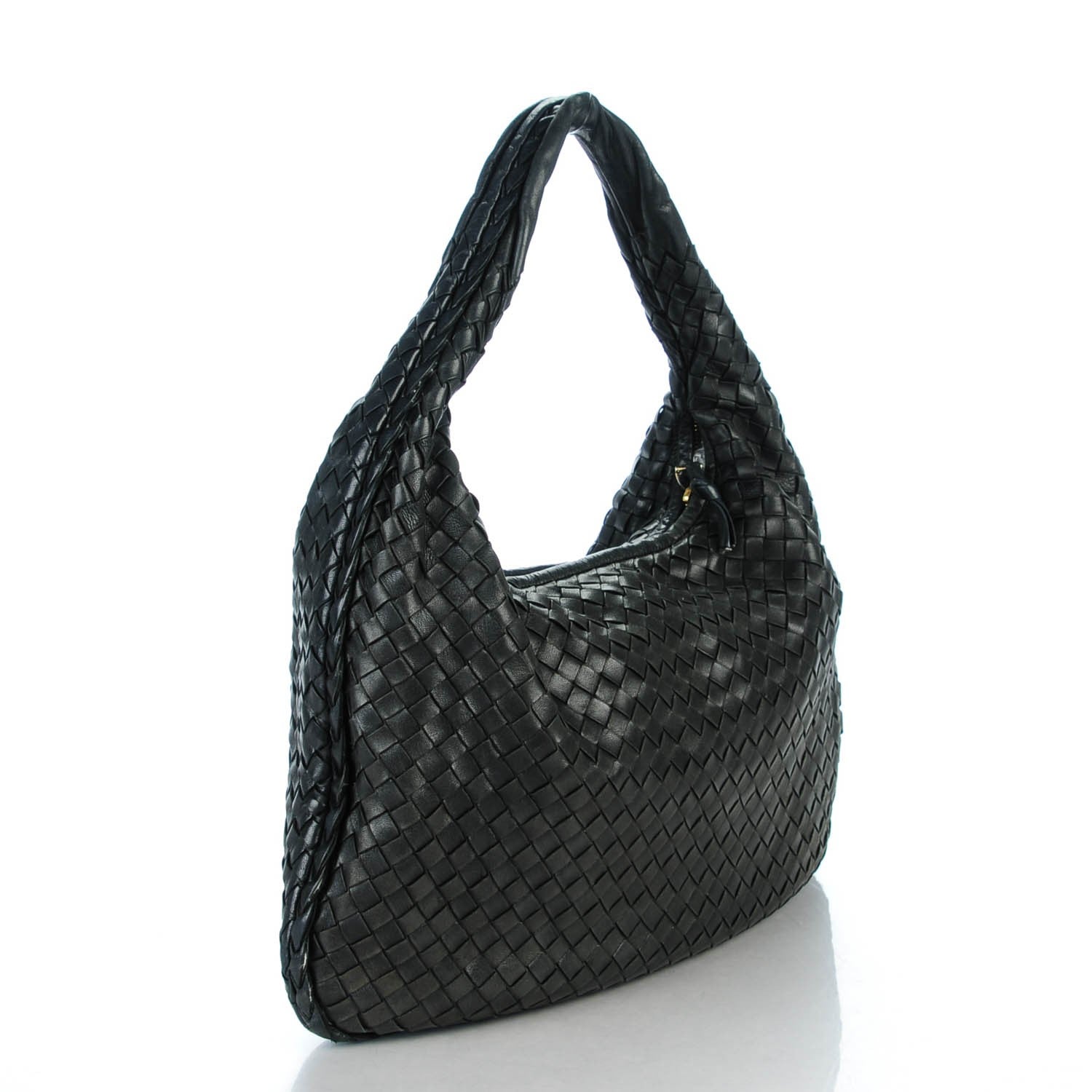 Bottega Veneta Nappa Intrecciato Medium Veneta Hobo Black 3 of 10