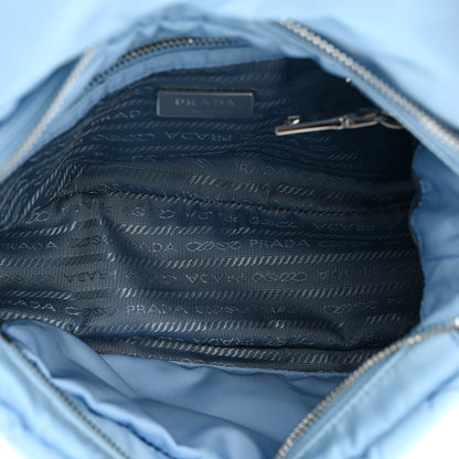 Prada Re-Nylon Quilted Padded Flap Shoulder Bag Celeste 5 of 10
