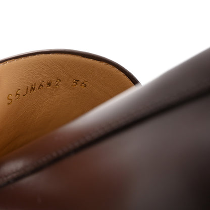 Valentino Garavani Calfskin Vlogo Turn Lock Loafers 35 Fondant 9 of 9