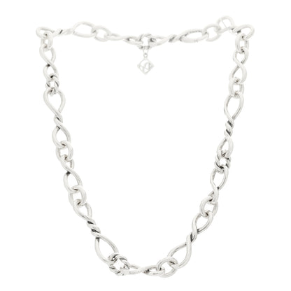 David Yurman Sterling Silver Continuance Chain Necklace 3 of 5