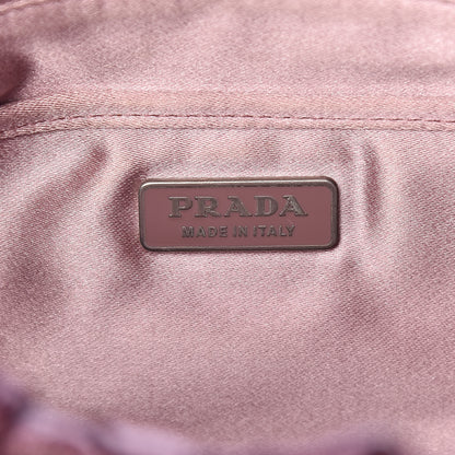 Prada Metallic Nappa Gaufre Clutch Ribes 6 of 10