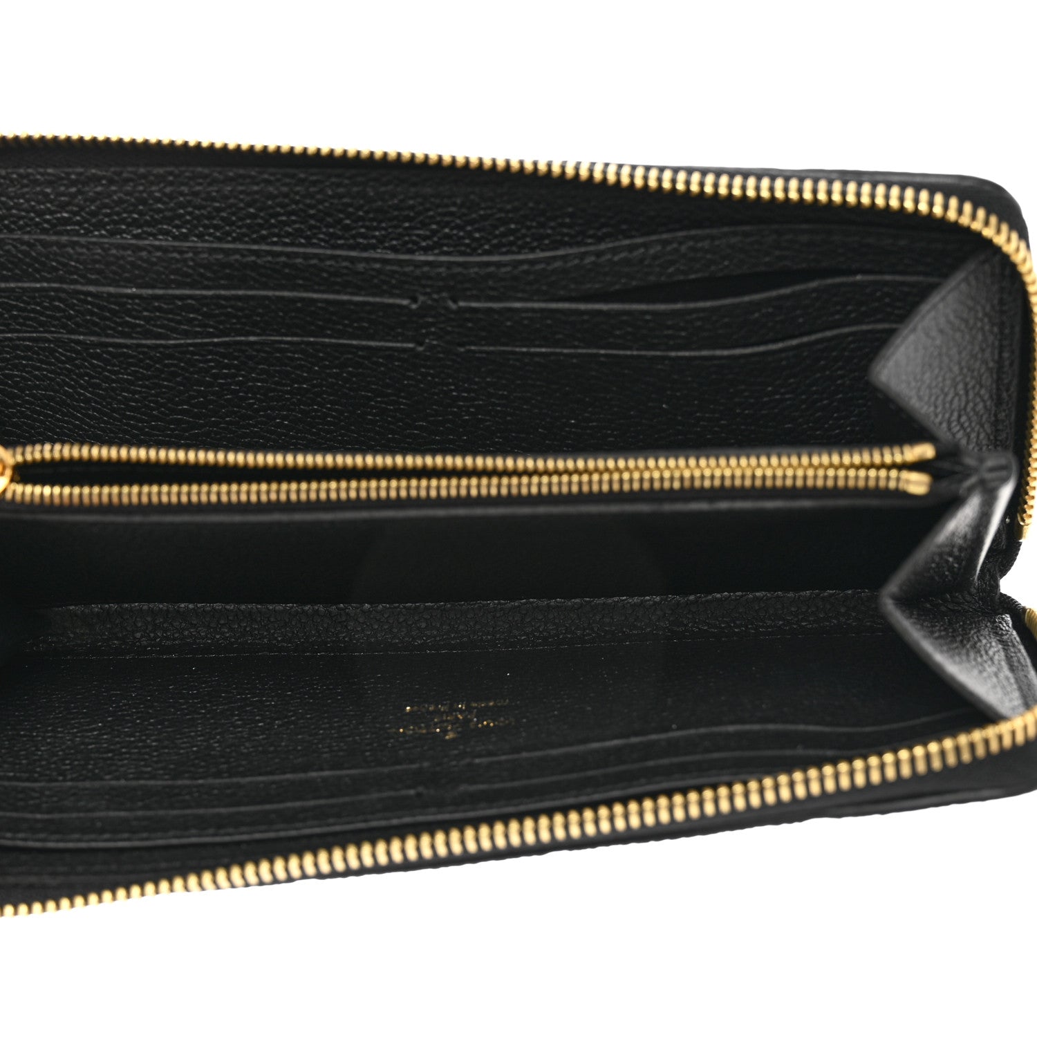 Louis Vuitton Empreinte Clemence Wallet Black 5 of 7